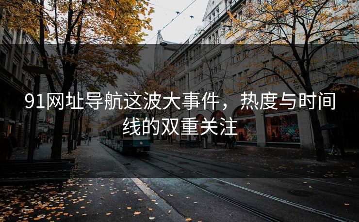 91网址导航这波大事件，热度与时间线的双重关注