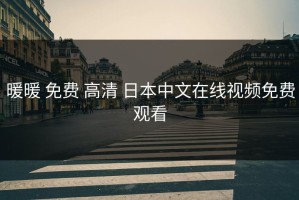 暖暖 免费 高清 日本中文在线视频免费观看
