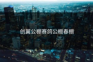 创翼公棚赛鸽公棚春棚